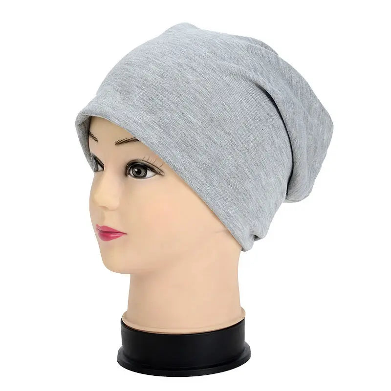 Knitted Warm Caps Solid Color Beanies Hip-Hop Slouch Skullcap Casual Bonnet Beanie Hat Gorros Winter Autumn Women Men Fashion
