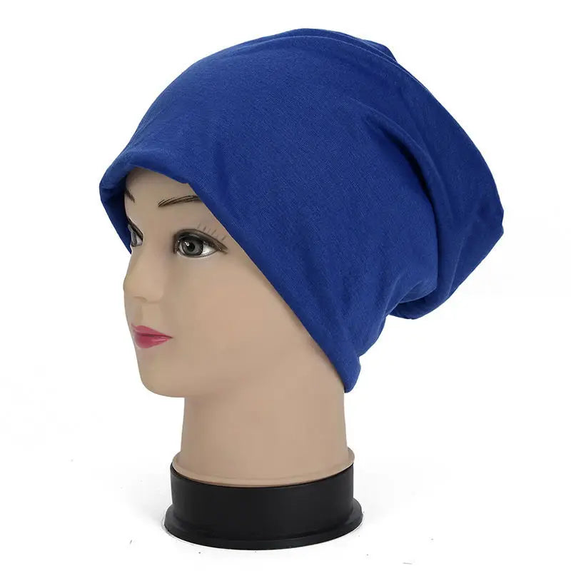 Knitted Warm Caps Solid Color Beanies Hip-Hop Slouch Skullcap Casual Bonnet Beanie Hat Gorros Winter Autumn Women Men Fashion