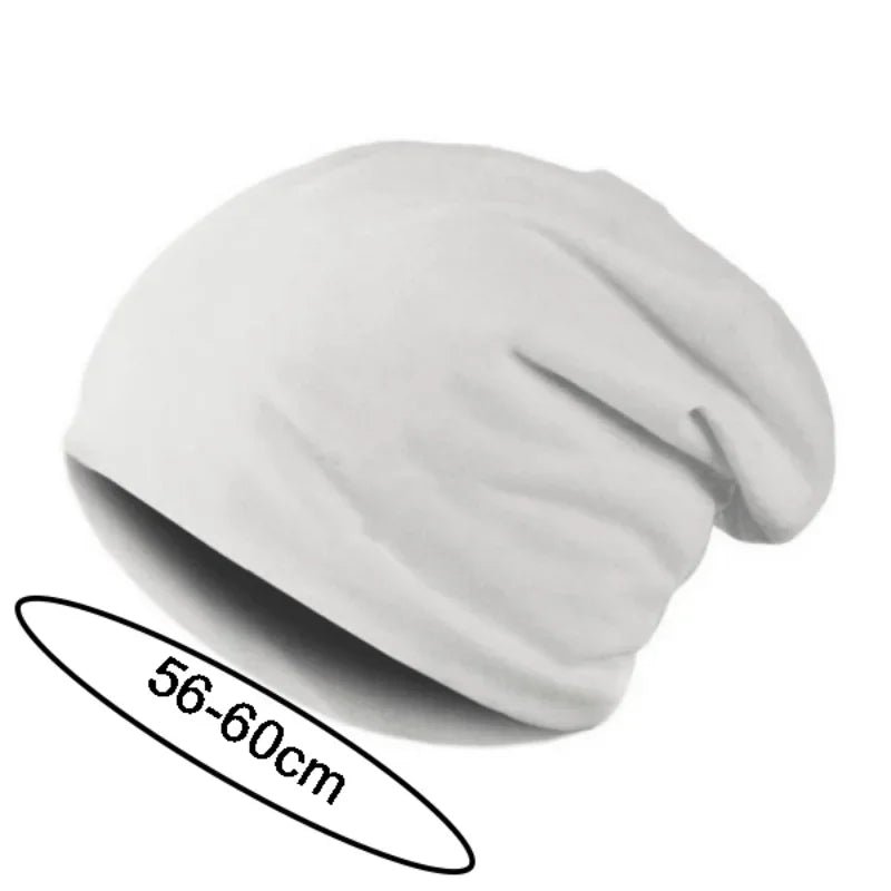 Knitted Warm Caps Solid Color Beanies Hip-Hop Slouch Skullcap Casual Bonnet Beanie Hat Gorros Winter Autumn Women Men Fashion