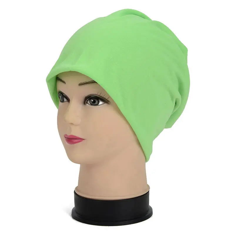 Knitted Warm Caps Solid Color Beanies Hip-Hop Slouch Skullcap Casual Bonnet Beanie Hat Gorros Winter Autumn Women Men Fashion
