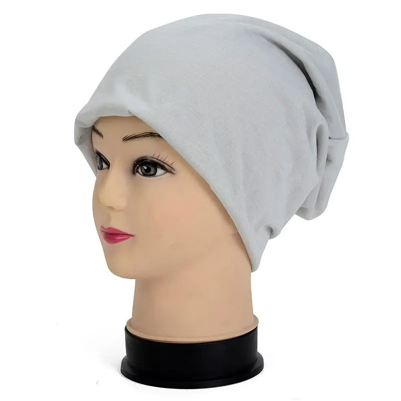 Knitted Warm Caps Solid Color Beanies Hip-Hop Slouch Skullcap Casual Bonnet Beanie Hat Gorros Winter Autumn Women Men Fashion