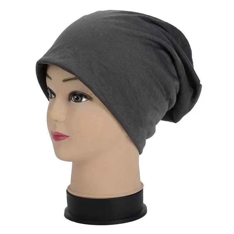 Knitted Warm Caps Solid Color Beanies Hip-Hop Slouch Skullcap Casual Bonnet Beanie Hat Gorros Winter Autumn Women Men Fashion