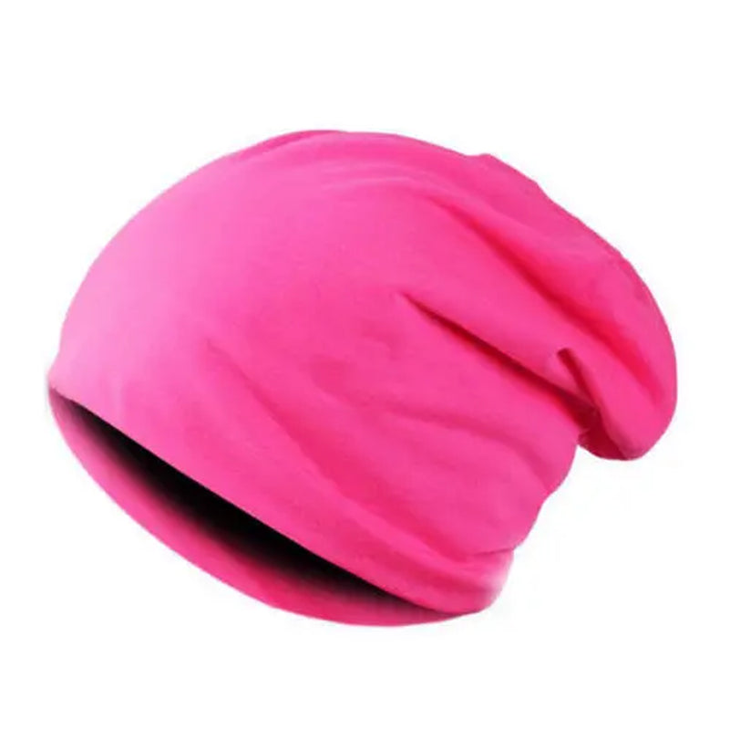 Knitted Warm Caps Solid Color Beanies Hip-Hop Slouch Skullcap Casual Bonnet Beanie Hat Gorros Winter Autumn Women Men Fashion